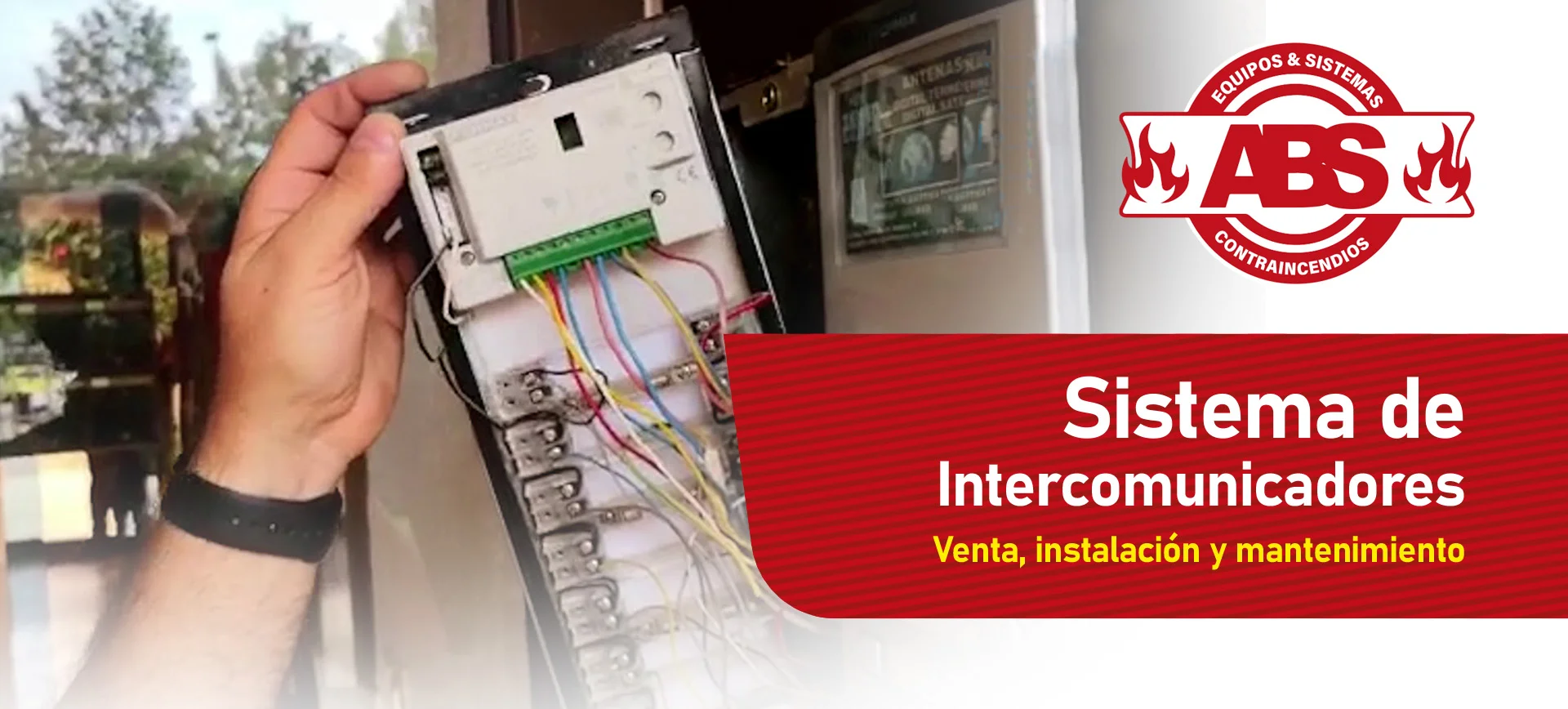 Instalación de intercomunicadores